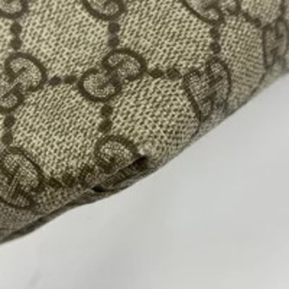 Gucci shoulder brown handbag bag tote canvas beige GG Brown Tan